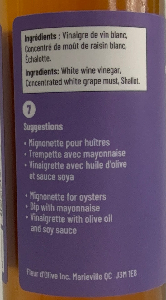 Vinaigre d'échalote 200 ml