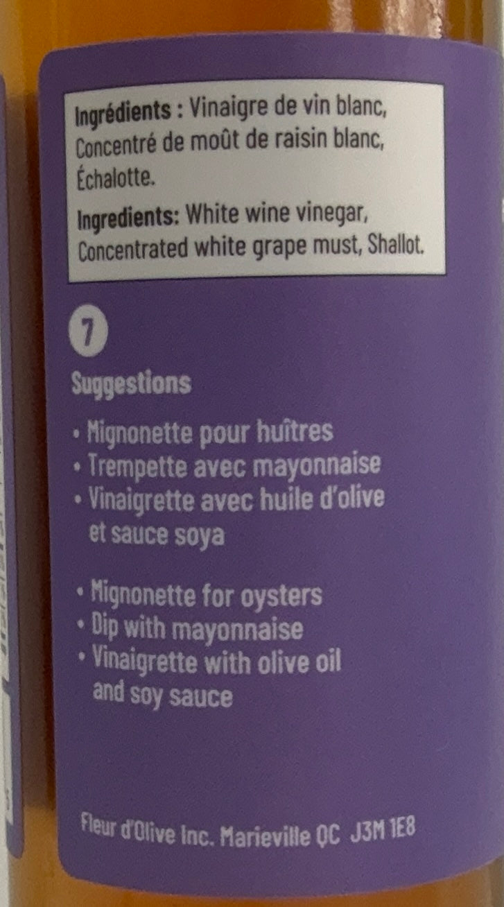 Vinaigre d'échalote 200 ml